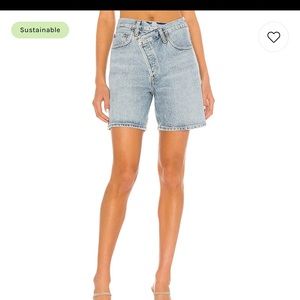 AGOLDE CRISS CROSS SHORT